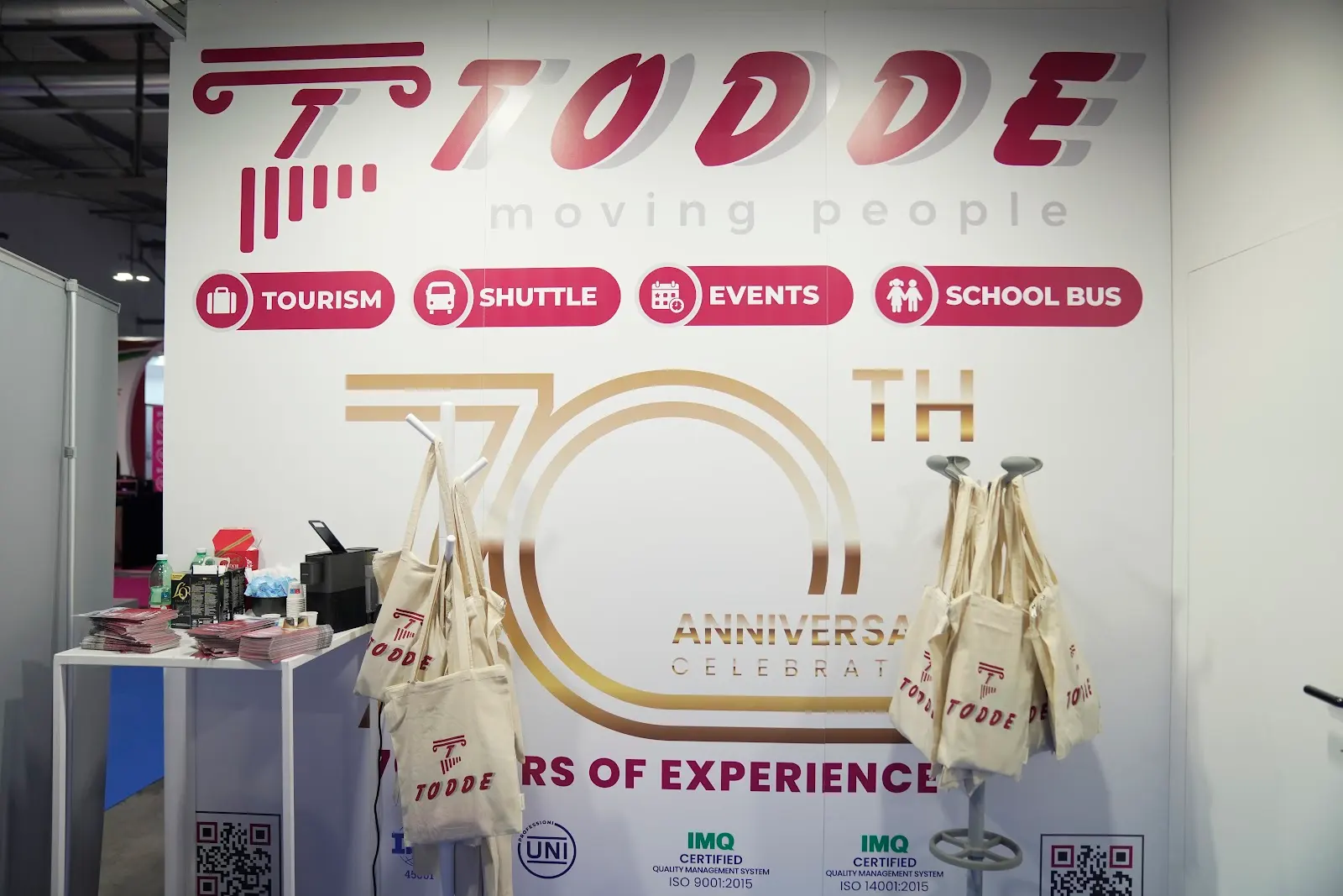 Todde Bus alla BIT Milano